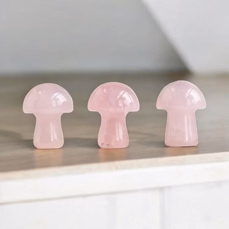 Rosenkvarts Svamp 2cm