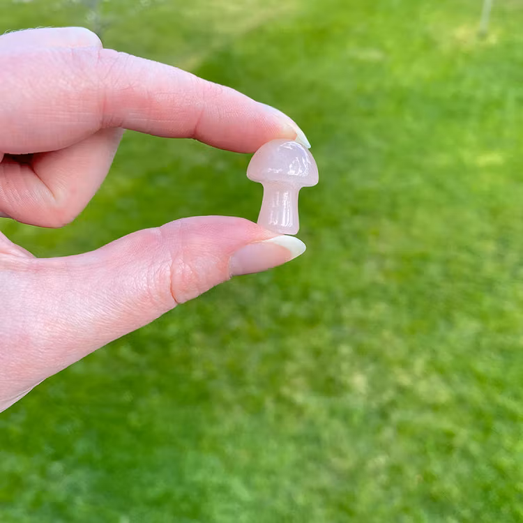 Rosenkvarts Svamp 2cm