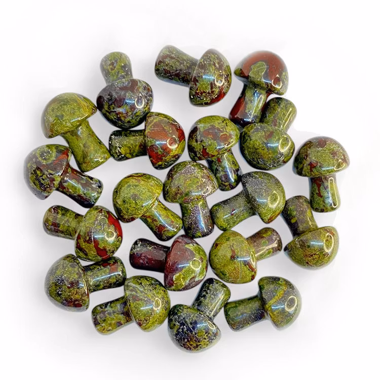 Jaspis Drakblods Svamp 2cm