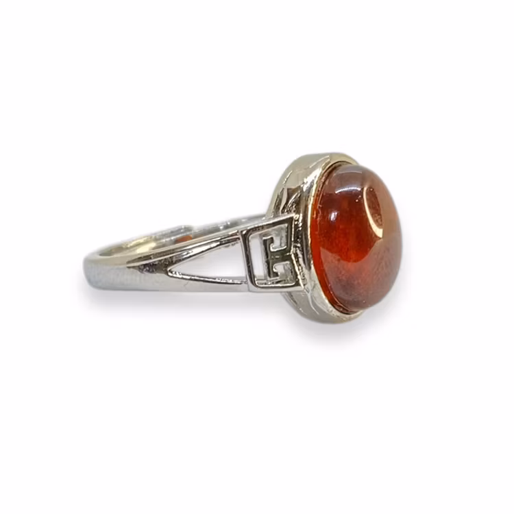 Granat Ring (ställbar)