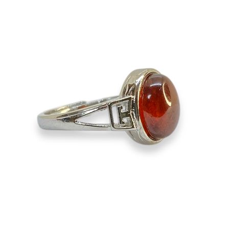 Granat Ring (ställbar)