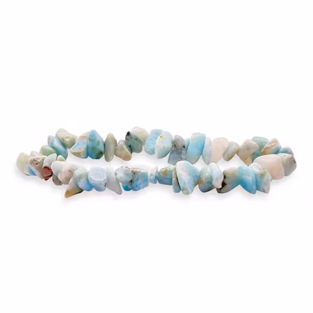 Larimar Chips pärlor Armband