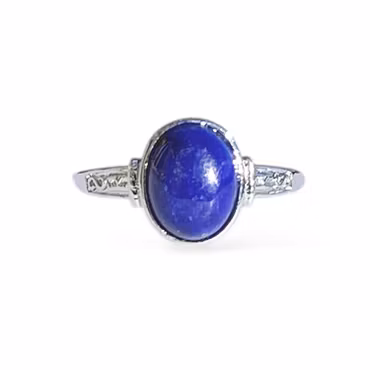 Lapis Lazuli Ring (ställbar, LK)