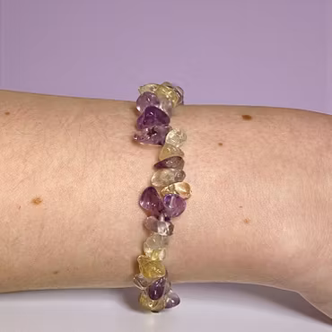 Ametrin Chips pärlor Armband