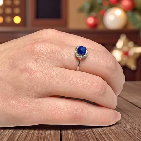 Kyanit Ring (ställbar, LK)