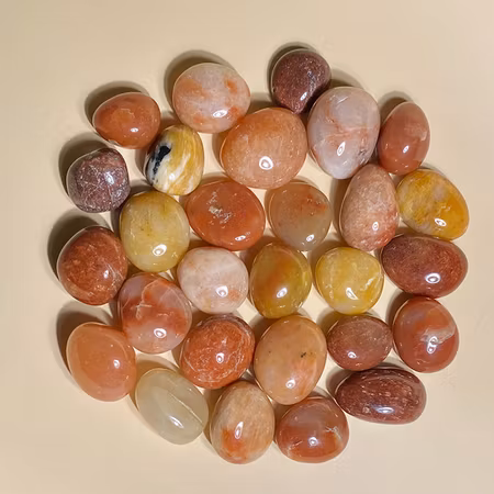 Agat Orange Trumlad sten