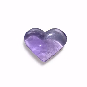 Fluorit Lila-Blå Hjärta 3cm