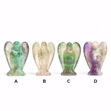 Fluorit Ängel 4cm