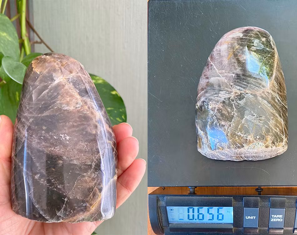 Månsten Svart Bordssten XXXL