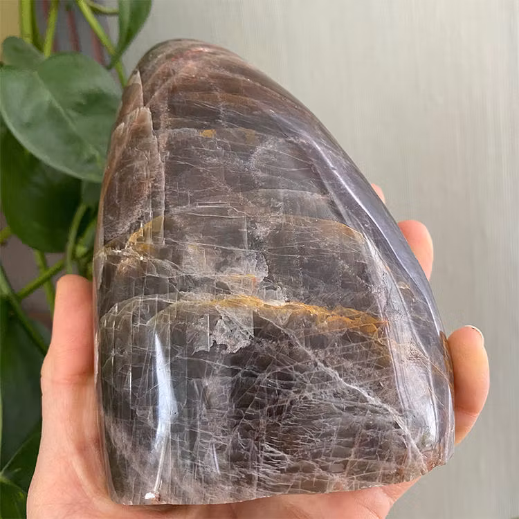 Månsten Svart Bordssten XXXL