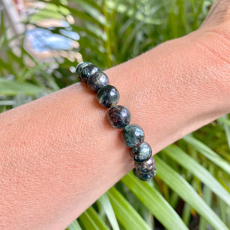 Serafinit 8mm pärlor Armband