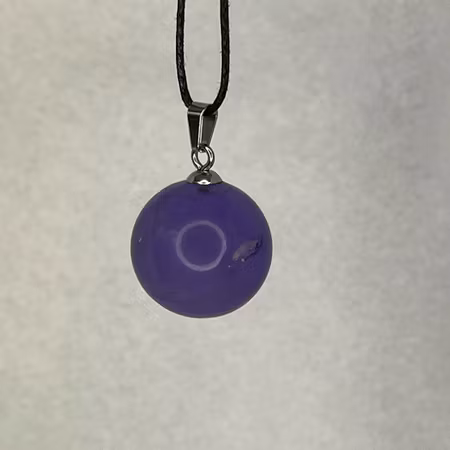 (FYND) Fluorit Lavendel Hängsmycke (Klot)