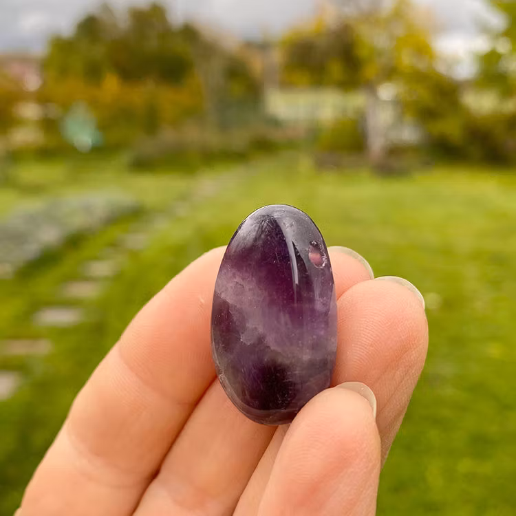 Ametist Hängsmycke (Droppe)