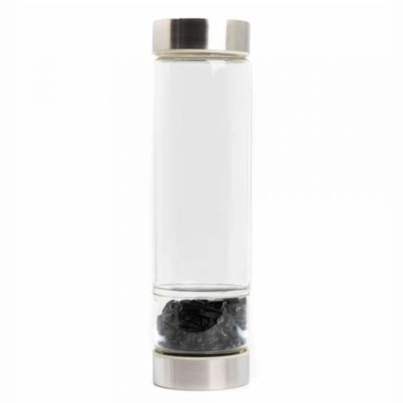 Kristallvattenflaska av glas 400ml