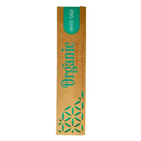 Vit salvia Rökelsestickor 15st (Organic Goodness)