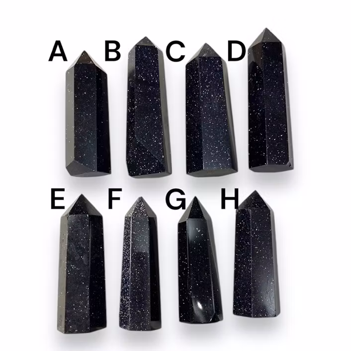 (FYND) Sandsten Blå (Goldstone) Spets S-M