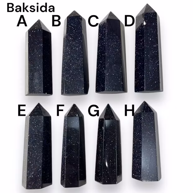 (FYND) Sandsten Blå (Goldstone) Spets S-M