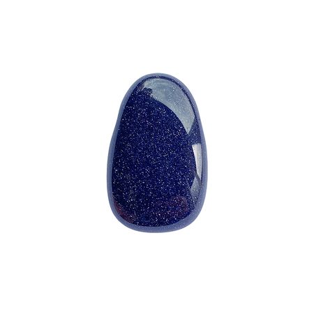 Sandsten Blå ”Goldstone” Hängsmycke (Droppe)