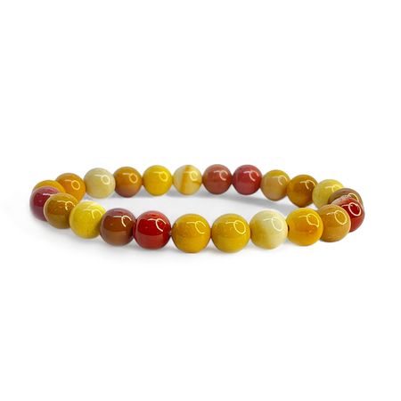 Mookaite 8mm pärlor Armband