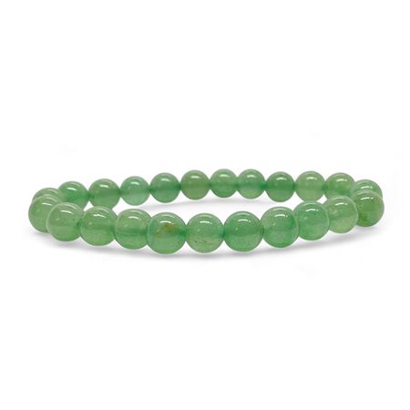 Aventurin Grön 8mm pärlor Armband