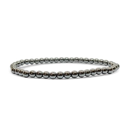 Hematit 4mm pärlor Armband