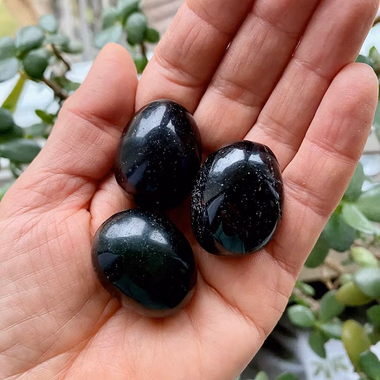 Turmalin Svart 100gr Trumlade stenar