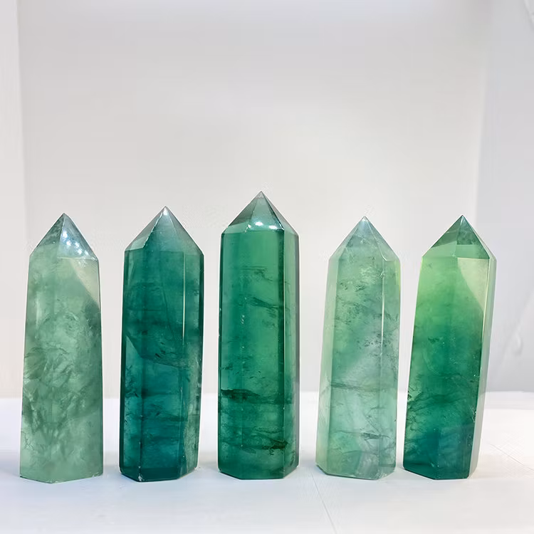 Fluorit Grön Spets M