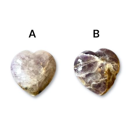 (FYND) Ametist Hjärta 3cm