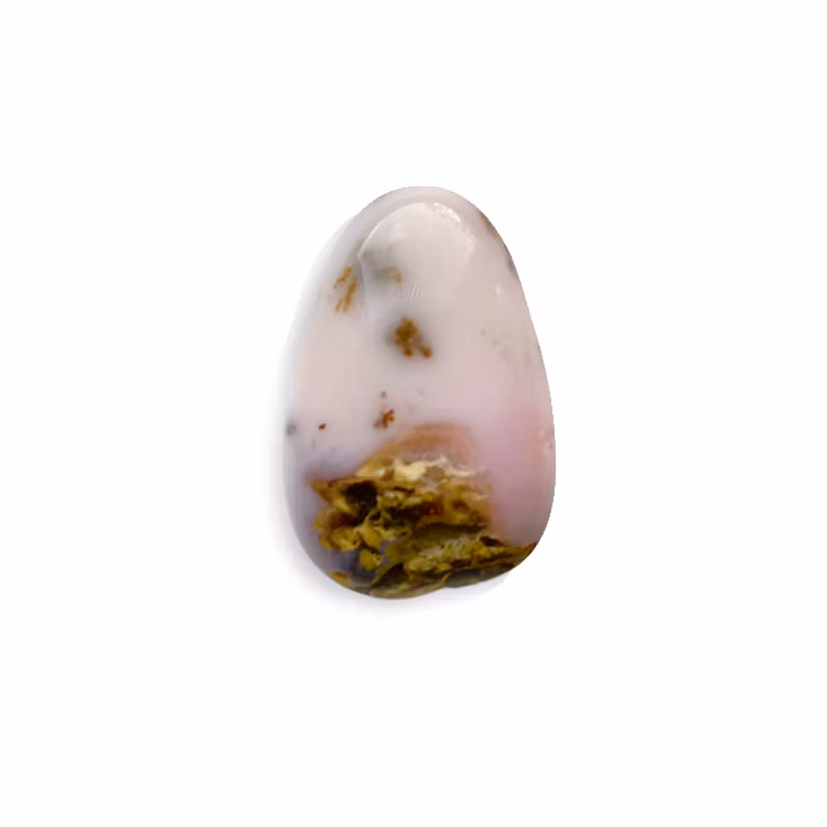 Opal Rosa Hängsmycke (Droppe)