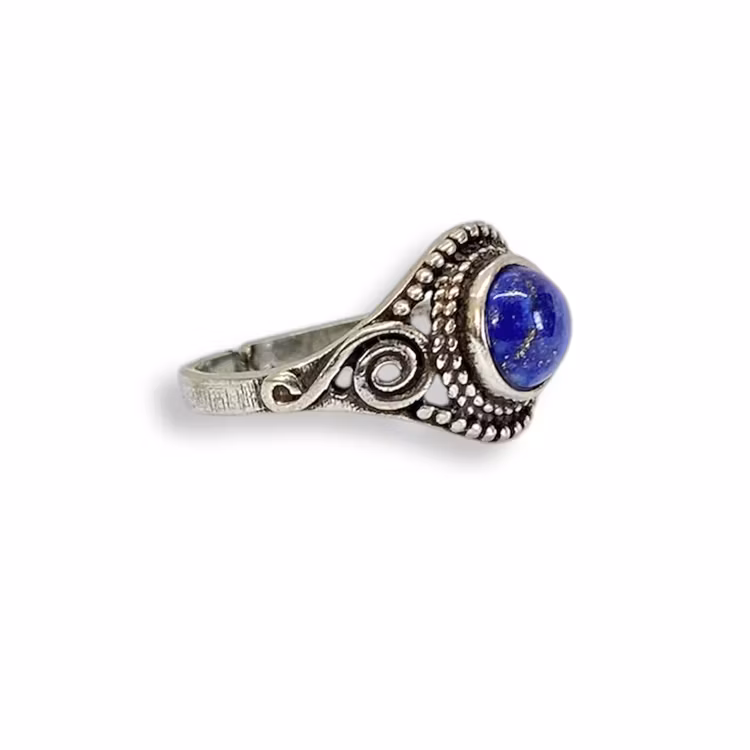 Lapis Lazuli Ring (Ställbar)