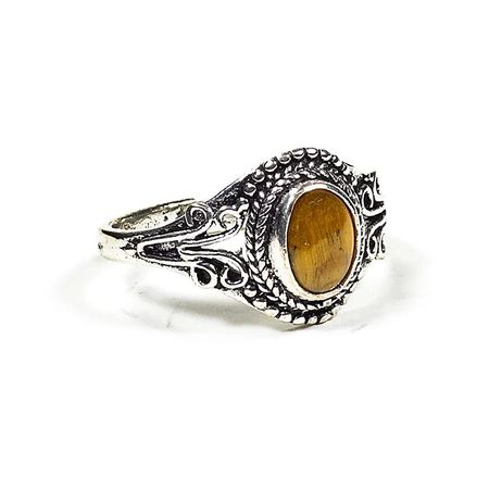Tigeröga Ring (Ställbar)