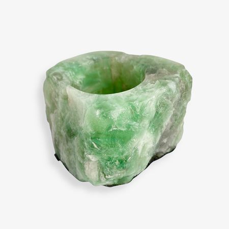 Ljushållare Fluorit Rå