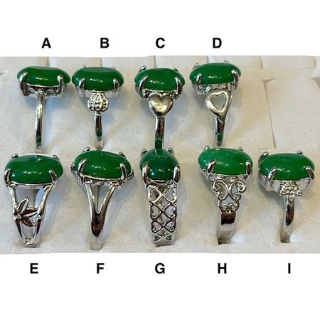 Jade Grön Ring