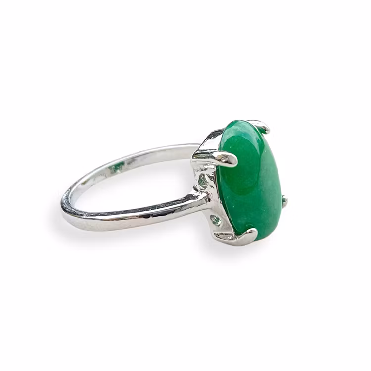 Jade Grön Ring
