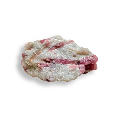Turmalin Rosa "Rubellit" Rå Sten
