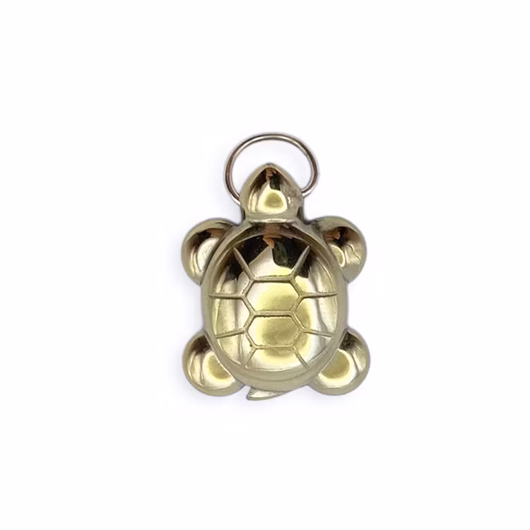 Pyrit Sköldpadda Hängsmycke