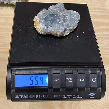 Celestit Kluster Stor 554 gr