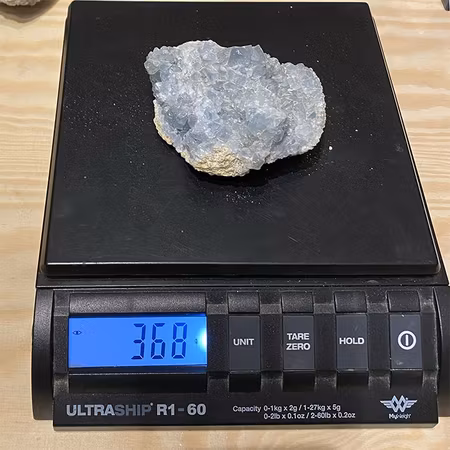 Celestit Kluster Mellan 288-368 gr