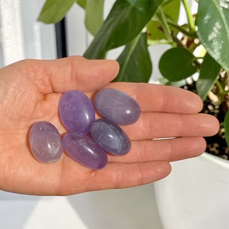 Fluorit Trumlade stenar 100gr