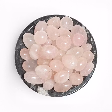 Rosenkvarts Trumlade stenar 100gr