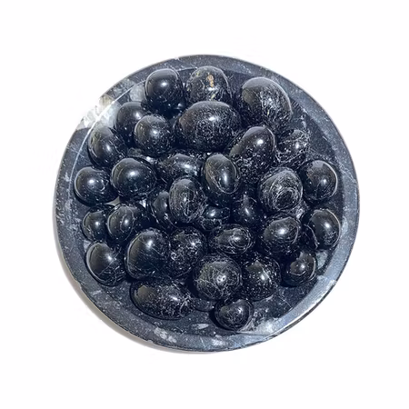 Turmalin Svart 100gr Trumlade stenar