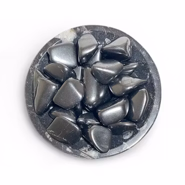 Shungit Trumlade stenar 4-6cm 200gr