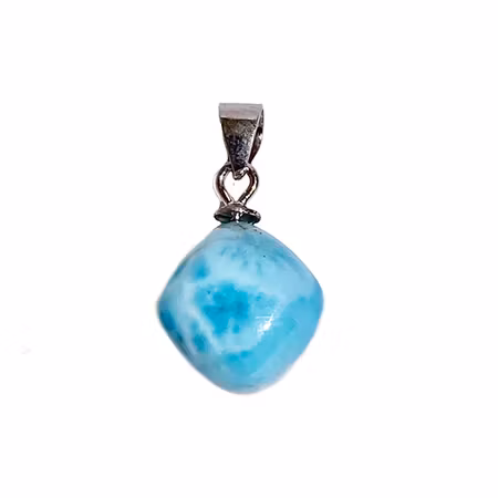 Larimar Hängsmycke (925 Silver)