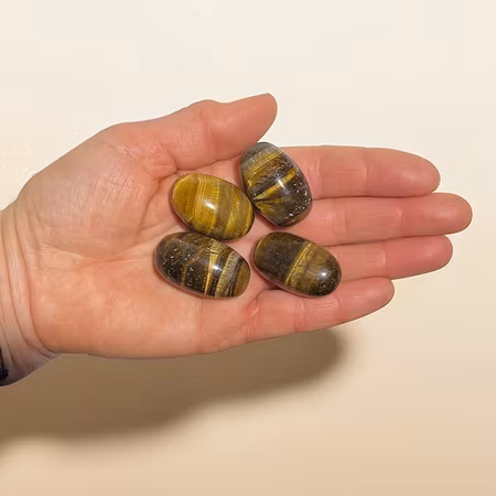 Tigeröga Trumlade stenar 100gr