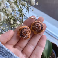 Kanelbullar örhängen