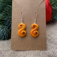 Lussekatter örhängen