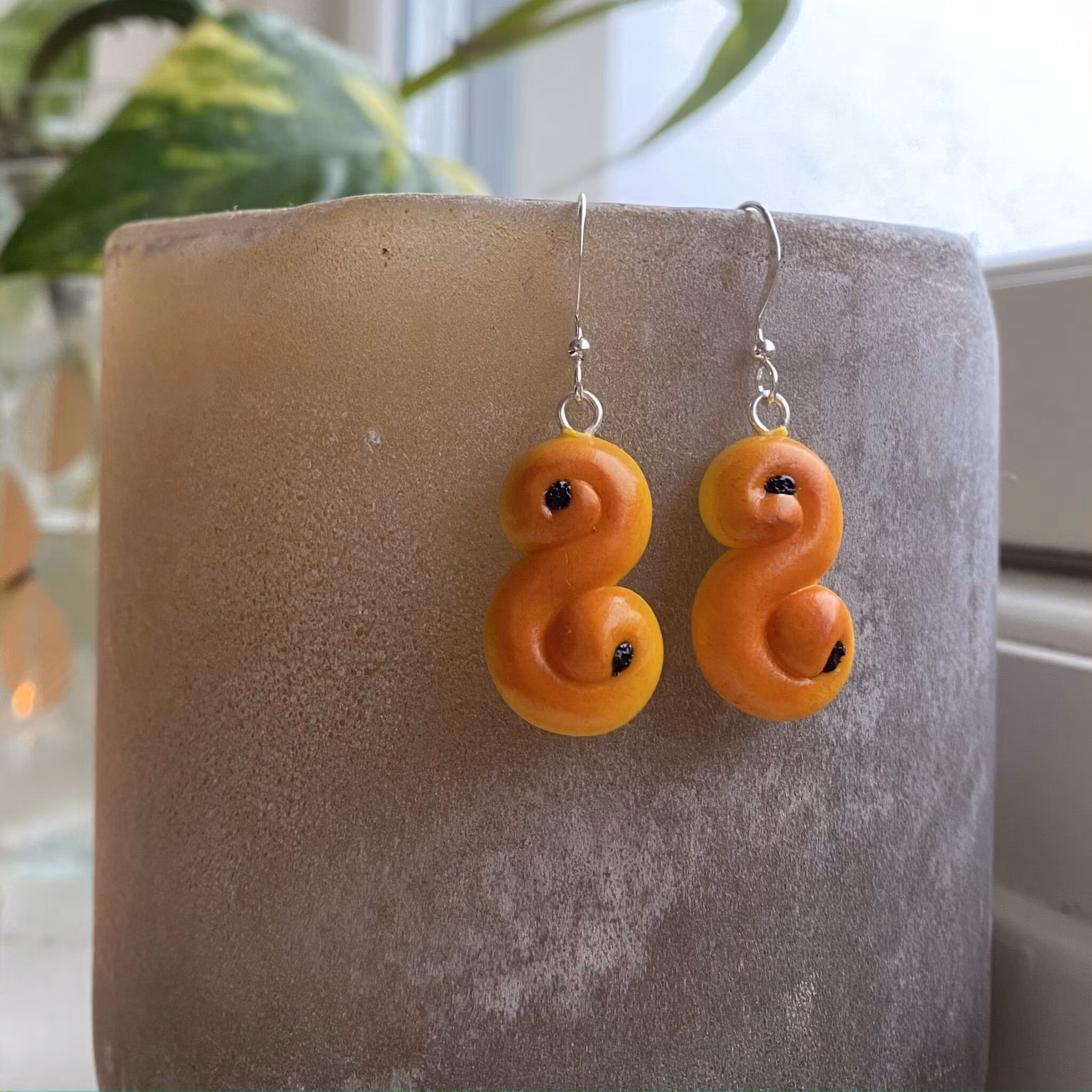 Lussekatter örhängen