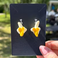 Bananer örhängen