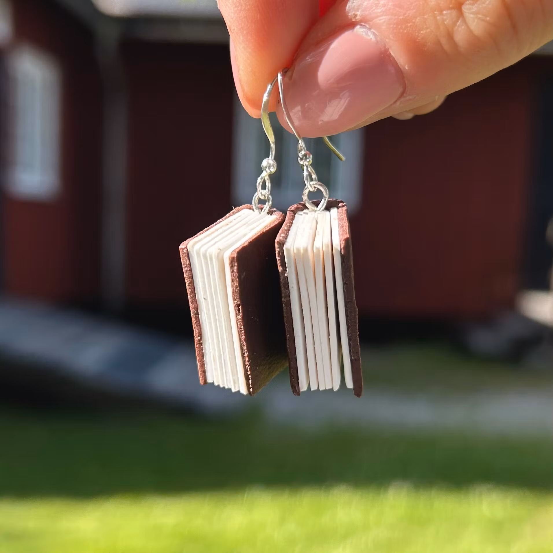 Böcker örhängen