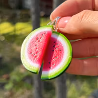 Vattenmeloner halvor örhängen